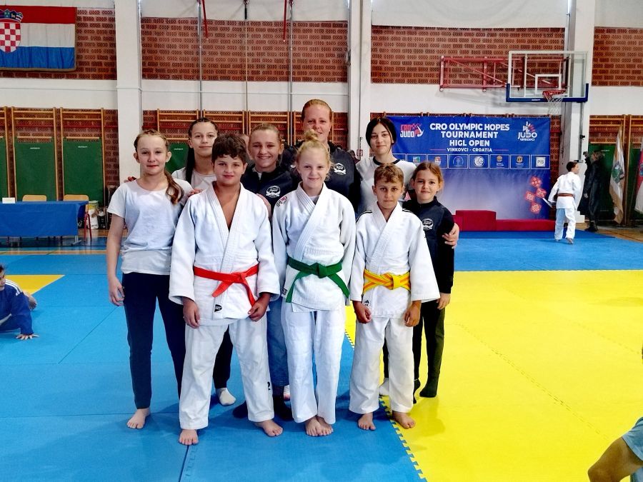 Sedam medalja za Judo klub Jigoro na međunarodnom turniru u Vinkovcima