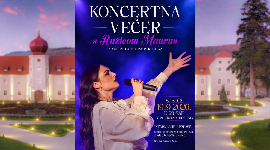 Koncertna večer s Ružicom Maurus u Kutjevu