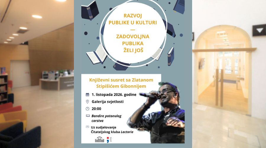 Književni susret sa Zlatanom Stipišićem Gibonnijem: Predstavljanje knjige Bandire potonulog carstva