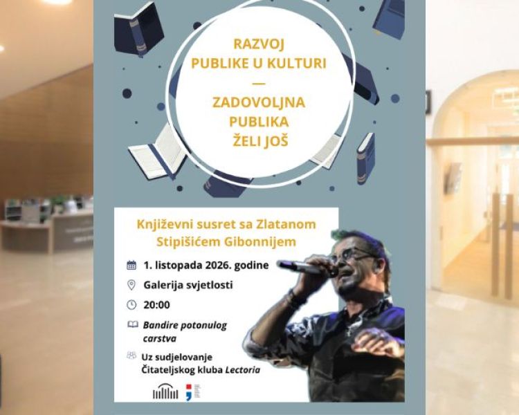 Književni susret sa Zlatanom Stipišićem Gibonnijem: Predstavljanje knjige Bandire potonulog carstva