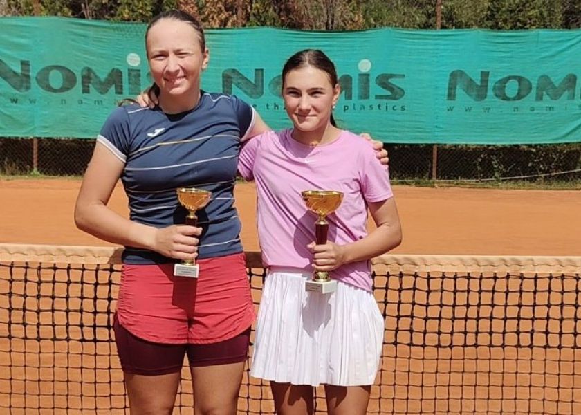 Požeška tenisačica Lucija Grbeš srebrna na tenis turniru u Zagrebu - u parovima brončana