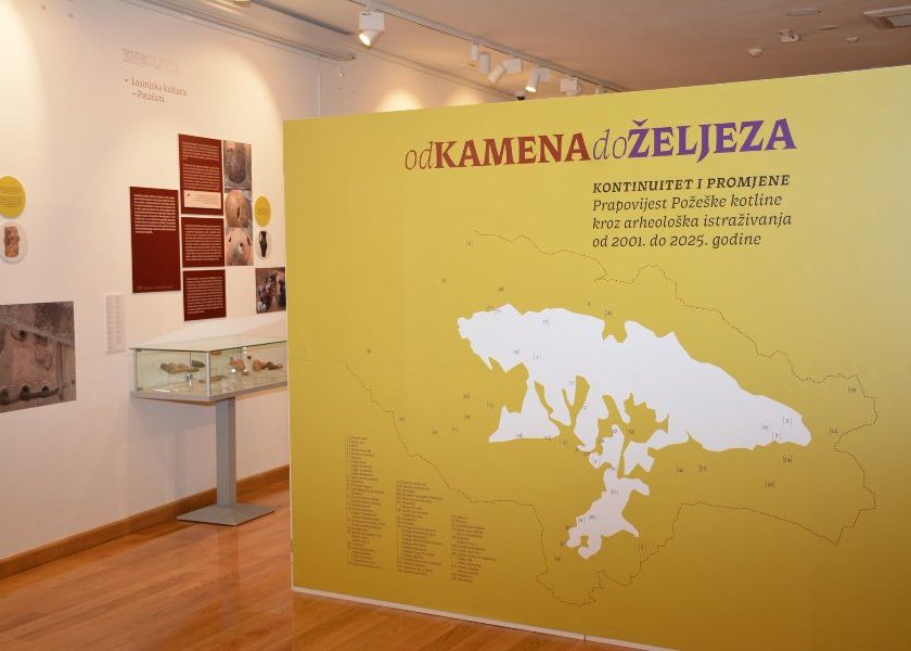 U Gradskom muzeju Požega otvorena izložba koja otkriva 25 godina arheoloških istraživanja Požeške kotline