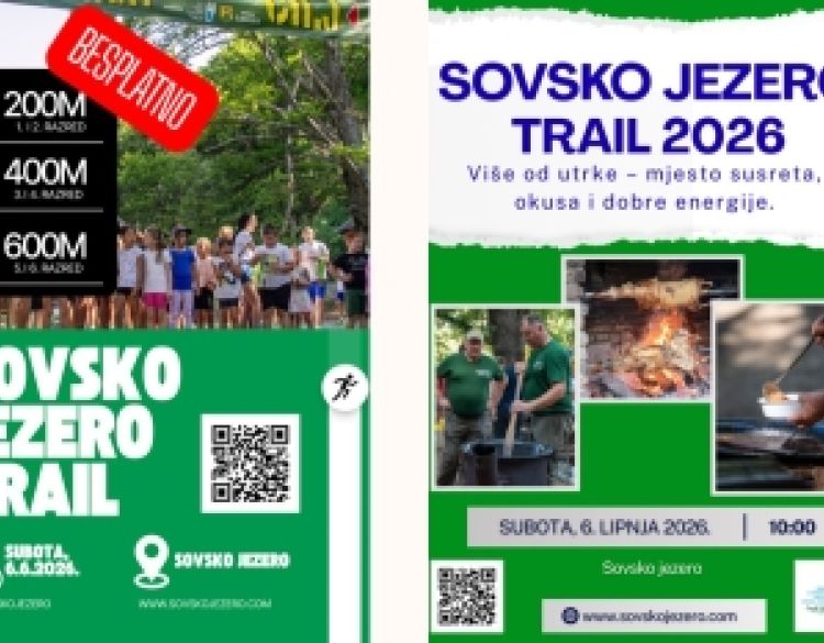 Sovsko jezero sutra domaćin trail utrke i bogatog popratnog programa