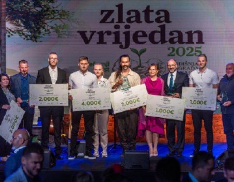 Proglašeni dobitnici izbora za najbolje obiteljsko poljoprivredno- gospodarstvo - Zlata vrijedan.