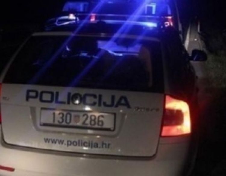 Između Jakšića i Ovčara 49-godišnji vozač teretnim automobilom na bankini pokupio prometni znak i sletio s ceste u kanal