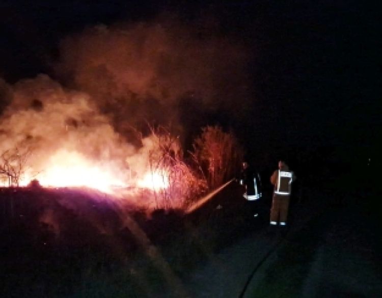 Na neutvrđen način dogodili su se požari na otvorenom prostoru u Zagrađu, Paki i Vetovu - nagorio drveni stup HEP-a