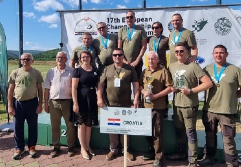 17. Europsko prvenstvo u kombiniranom lovnom streljaštvu - Hrvatska prva u gađanju letećih golubova - Ukupni pobjednici Slovenija