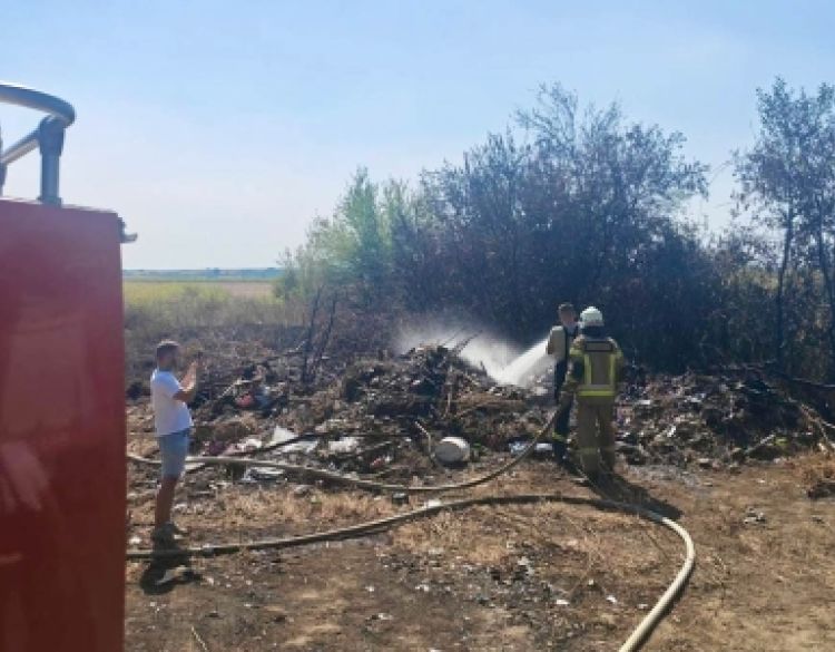 Zabilježen još jedan iznenadan požar na divljem odlagalištu otpada