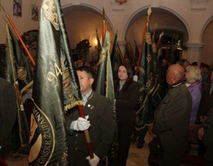 Lovački savez županije i Lovačka društva obilježili spomen dan svog zaštitnika sv. Huberta - prijem u županiji i sv. misa u Katedrali