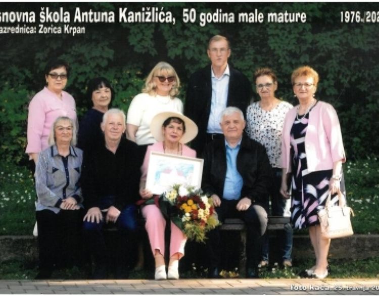 Generacija školske godine 1975./76. iz 8.e proslavila 50 godina male mature i završetka osnovne škole