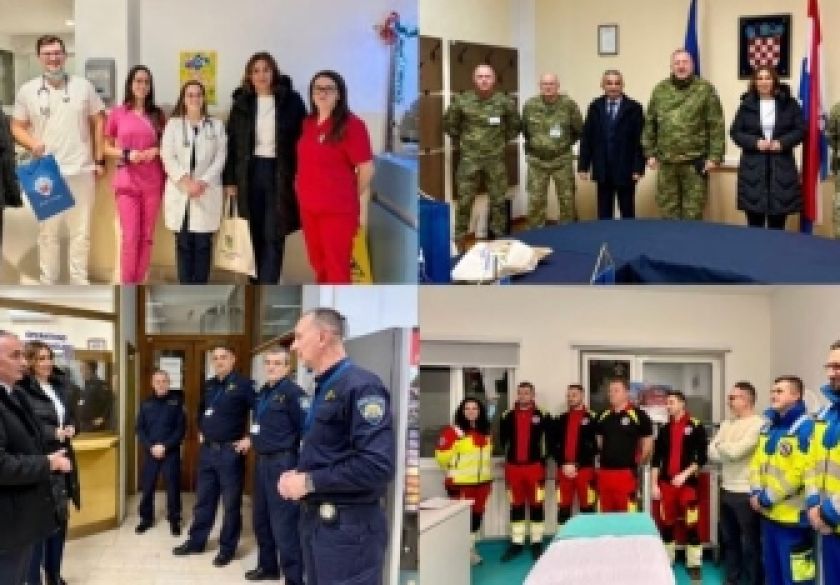 Tradicionalni obilazak dežurnih službi u novogodišnjoj noći - dok ostali slave oni odrađuju redovne i izvanredne zadatke