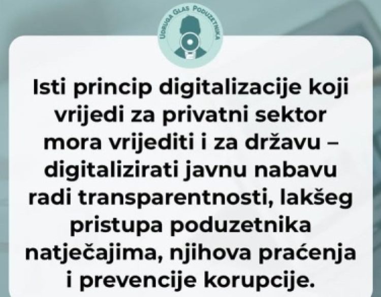 Udruga Glas poduzetnika - Dvostruki standardi moraju prestati: tražimo jednaka pravila za javni i privatni sektor