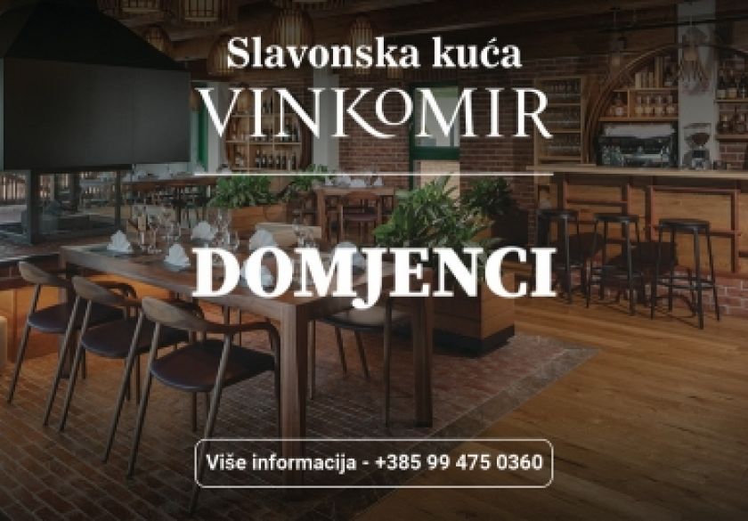 Blagdanski domjenci u Slavonskoj kući Vinkomir