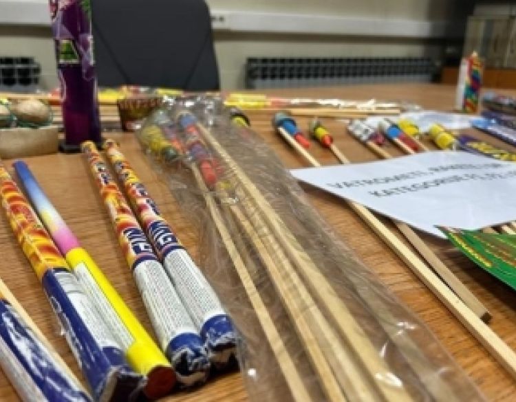 Operativna akcija „Mir i dobro“ 2025./2026. - pogledajte koliko je pirotehničkih sredstava već zaplijenjeno