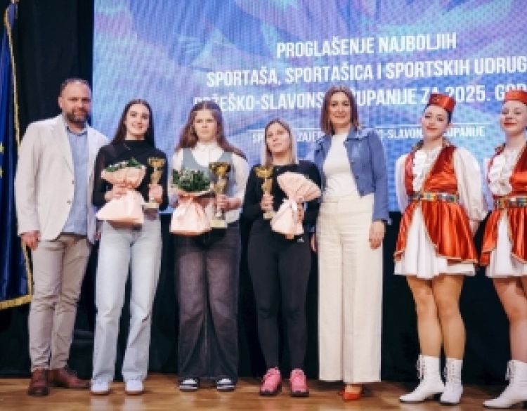 Proglašeni najbolji - sportašice, sportaši i sportske udruge za 2025. godinu u Požeško-slavonskoj županiji