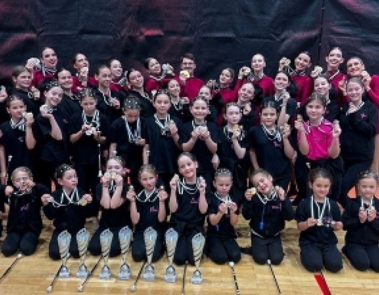 Požeške mažoretkinje ostvarile sjajan uspjeh na državnom prvenstvu u Pleternici