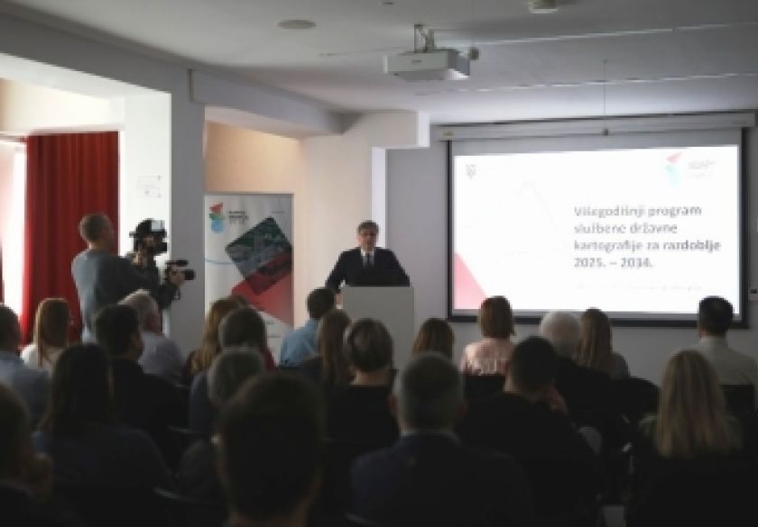 Godišnji program službene državne kartografije za 2026. godinu - Službene državne karte moraju zadovoljiti najviše standarde