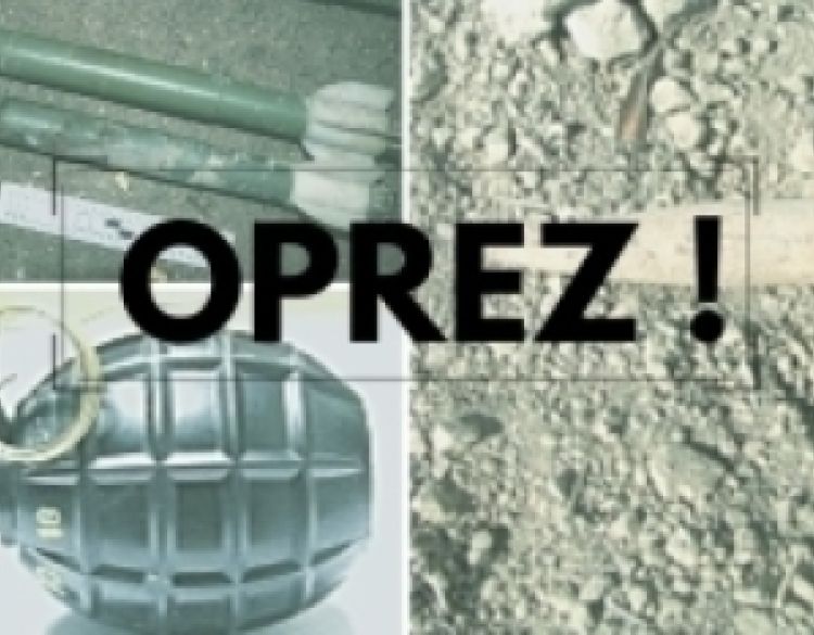 Pronašao dio ispaljenog projektila kojega je 37-godišnjak predao policijskom službeniku za protueksplozijsku zaštitu