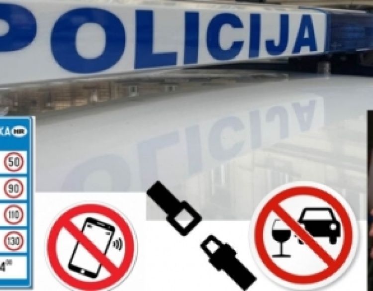 Tijekom vikenda najavljene pojačane mjere kontrola u prometu i sankcioniranje prekršitelja i recidivista