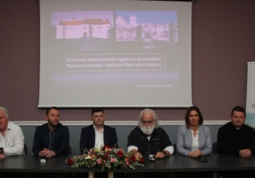 Kreće Projekt obnove spomenika iz 15. st. Starog grada Kaptol vrijedan gotovo 6 milijuna eura