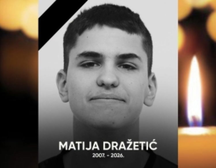 Nogometni klub Kutjevo uputio posljednji pozdrav Matiji Dražetiću
