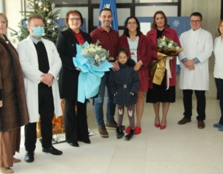 Sat iza ponoći dobili smo prvu bebu u OŽB Požega 2026. godine - dječak Josip Gustin iz Pleternice