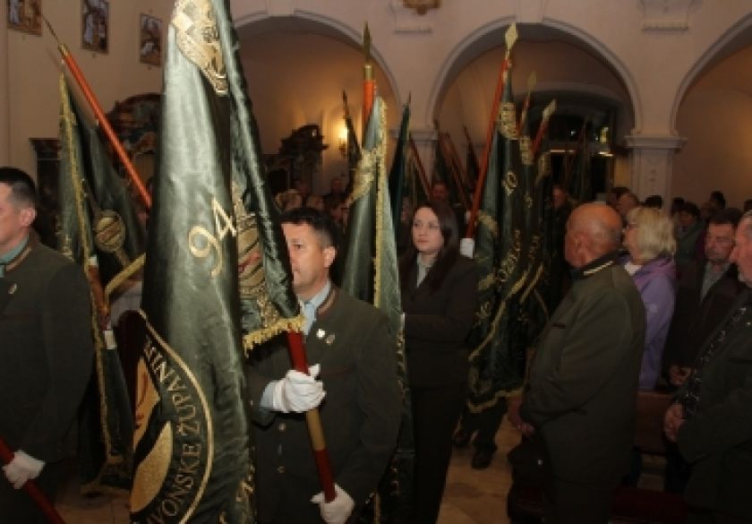 Lovački savez županije i Lovačka društva obilježili spomen dan svog zaštitnika sv. Huberta - prijem u županiji i sv. misa u Katedrali