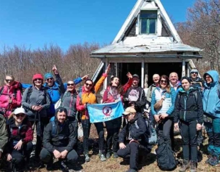 HPD Gojzerica Požega na dvodnevnom pohodu NP Velika Paklenica, Majstorskoj cesti i pokušaj osvajanja Vaganskog vrha