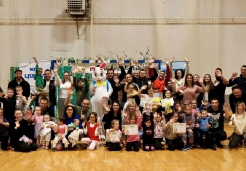 Udruga La Bella Vita uspješno održala 4. Obiteljski uskrsni piknik u Velikoj a sudionici uživali u uskrsnim igrama i zajedništvu