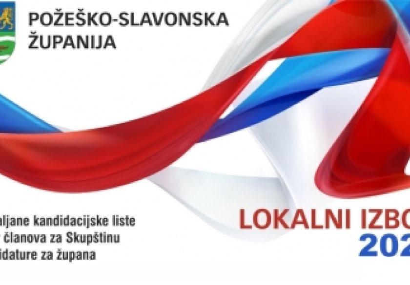 Pravovaljane kandidacijske liste za izbor članova za Skupštinu te kandidate za župana