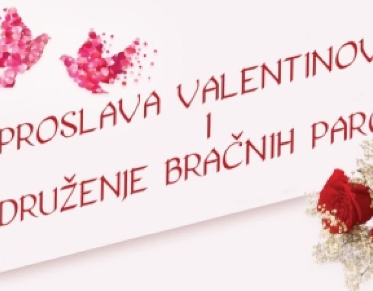 Poziv bračnim parovima sa 50 i više godina braka na tradicionalnu požešku svečanu proslavu Valentinova