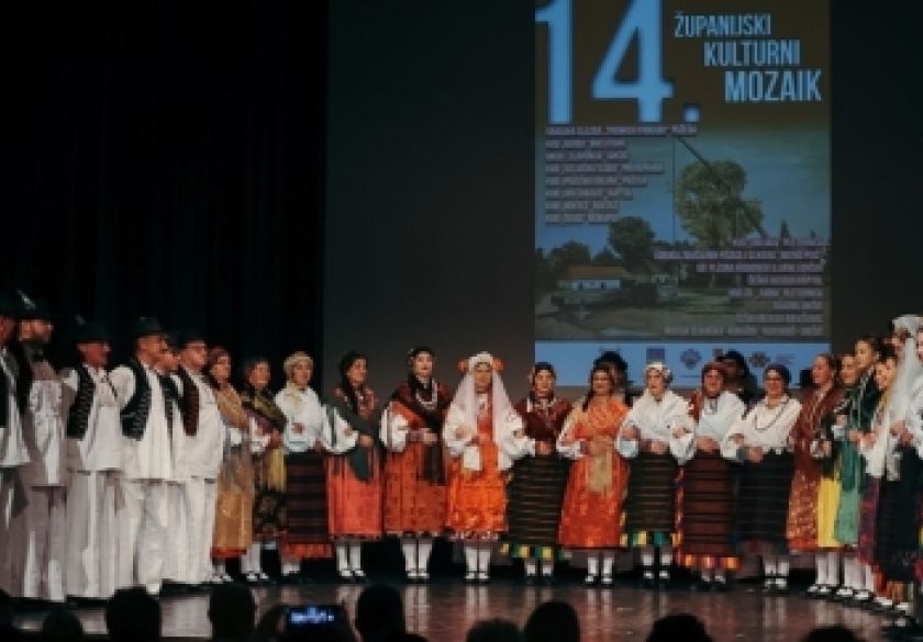 Održano 14. izdanje Kulturnog mozaika Požeško-slavonske županije sa 16 KUD-ova i Udruga u kulturi