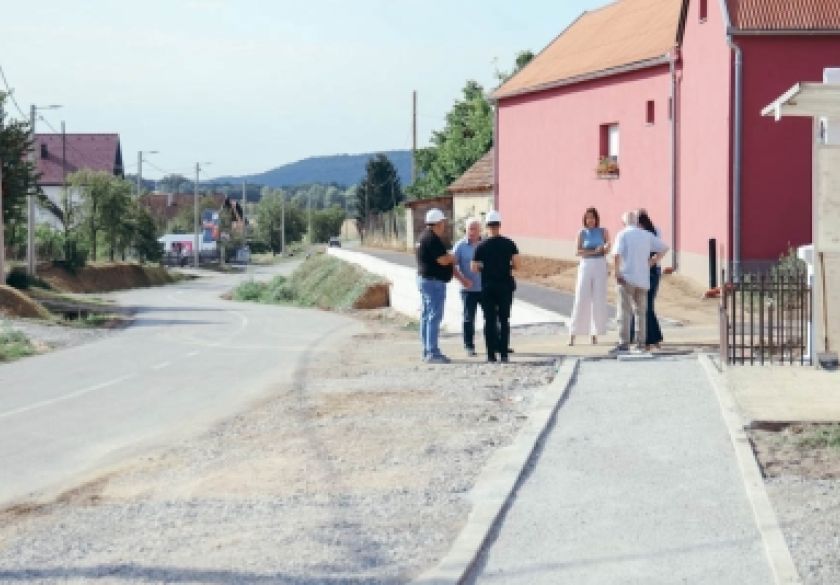 Nova biciklistička staza u Bertelovcima doprinijet će većoj sigurnosti svih sudionika u prometu