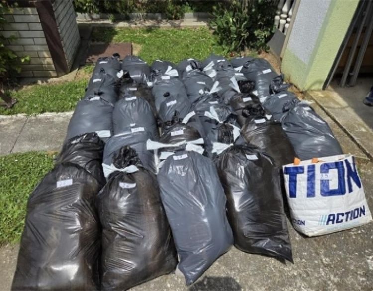 U Požegi otkriveno više od 276 kilograma sitno rezanog duhana bez markica