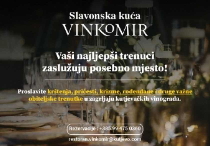 Proslave u ambijentu kutjevačkih vinograda