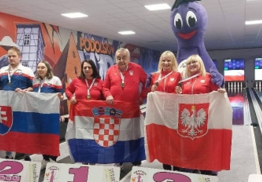 Na Europskom prvenstvu u kuglanju povijesni niz Željke Peške - Četiri europska zlata i dva nova rekorda