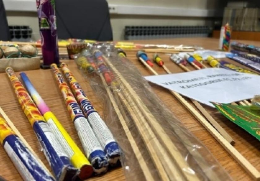 Operativna akcija „Mir i dobro“ 2025./2026. - pogledajte koliko je pirotehničkih sredstava već zaplijenjeno