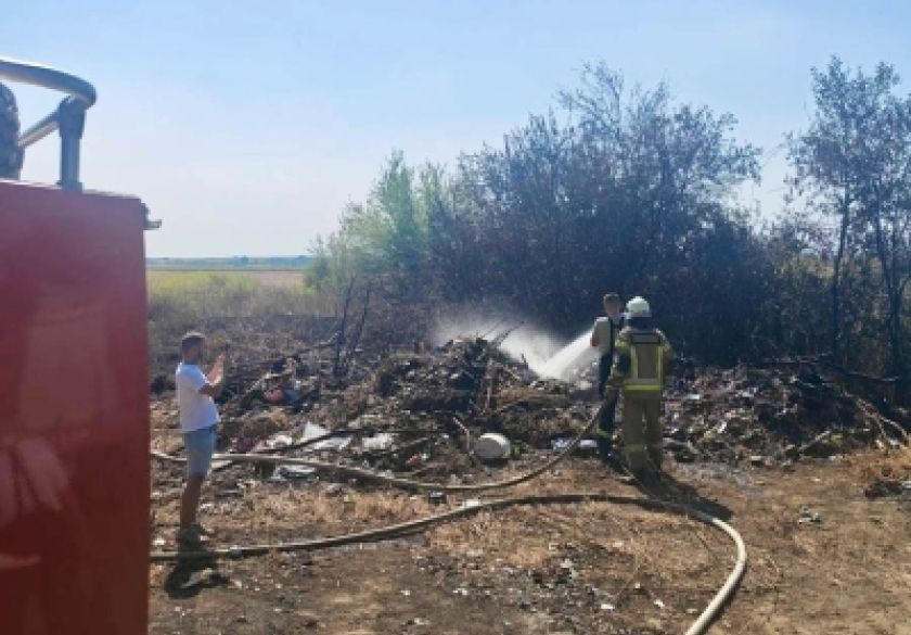 Zabilježen još jedan iznenadan požar na divljem odlagalištu otpada