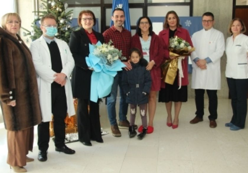 Sat iza ponoći dobili smo prvu bebu u OŽB Požega 2026. godine - dječak Josip Gustin iz Pleternice