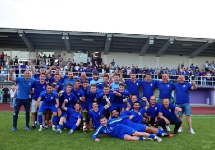 NK Slavonija osvojila 3. Nogometnu ligu Istok pobjedom u derbiju svih derbija