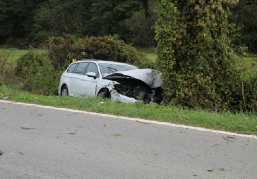 Tri prometne nesreće a policija je pronašla 29-godišnjakinju koja ja kod Kutjeva sletjela s prometnice i napustila mjesto nesreće