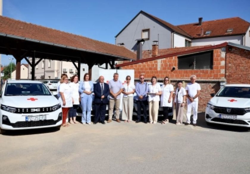 Dom zdravlja Požeško-slavonske županije dobio sedam novih vozila za terenske službe