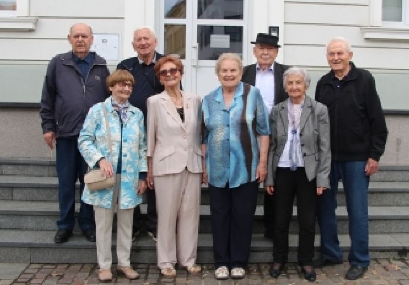 70 godina mature obilježila malobrojna generacija 1955/56. - pohađali su nakon 4 godine Pučke škole 8 godina Gimnazije