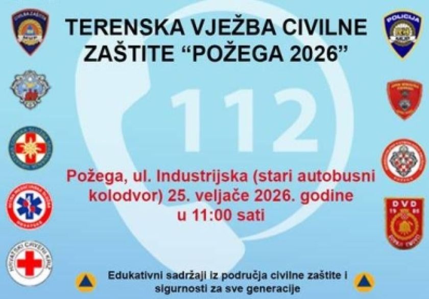 Povodom Dana civilne zaštite pokazna vježba svih žurnih službi i civilne zaštite 