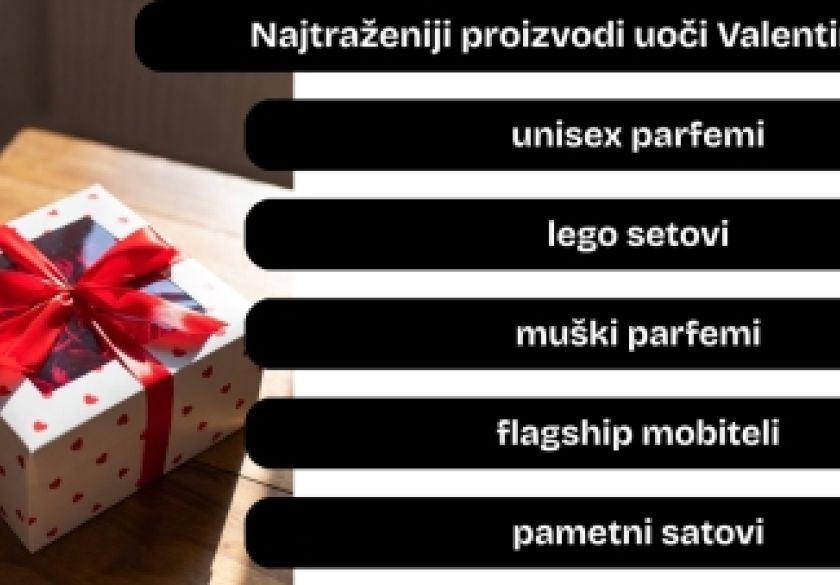 Što Hrvati kupuju za Valentinovo? Sve se više traže dugoročniji i skuplji pokloni