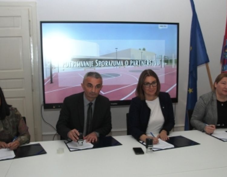 Potpisan Sporazum o partnerstvu na Projektu izgradnje trodijelne školske sportske dvorane uz OŠ Julija Kempfa i Gimnazije Požega