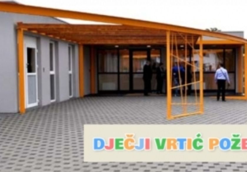 Počinje najavljivana dogradnja Dječjeg vrtića i jaslica u Rudinskoj ulici u Požegi - pet novih odgojnih skupina djece