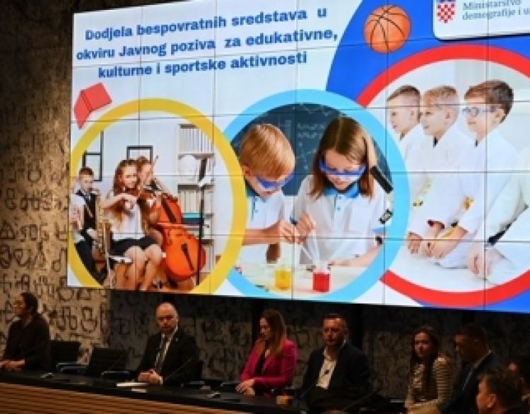 Za programe sportskih aktivnosti predškolske i školske djece u Požeško-slavonskoj županiji odobreno 100 tisuća eura