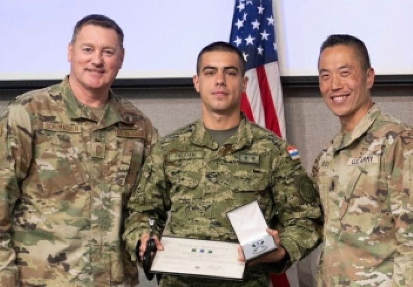 Pripadnik HV-a osvojio drugo mjesto na natjecanju Minnesota Best Warrior Competition 2026. u Americi