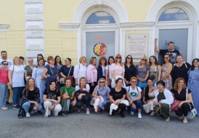 Posjetom djelatnika OŠ Dobriše Cesarića Zagreb nastavljena izvrsna suradnja dviju škola
